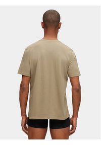BOSS - Boss T-Shirt 50469605 Zielony Regular Fit. Kolor: zielony. Materiał: bawełna #3