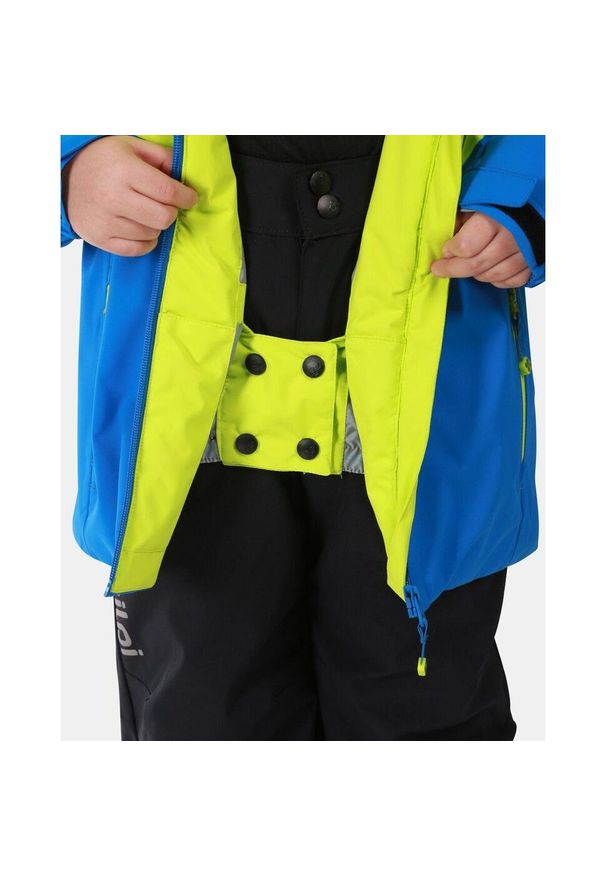 Dziecięca kurtka narciarska Kilpi Ferden. Kolor: zielony. Sezon: zima. Sport: narciarstwo