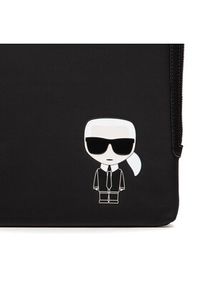 Karl Lagerfeld - KARL LAGERFELD Etui na laptopa 225W3201 Czarny. Kolor: czarny. Materiał: materiał #3