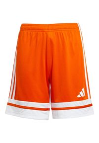 Adidas - Spodenki dla dzieci adidas Squadra 25. Kolor: biały, wielokolorowy, pomarańczowy. Styl: młodzieżowy