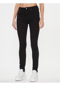 Pepe Jeans Jeansy PL204584XG6 Czarny Skinny Fit. Kolor: czarny