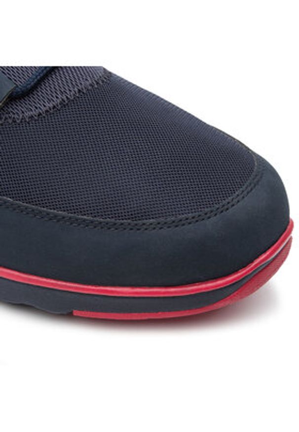 Lacoste Sneakersy L.ight 116 1 Spm 7-31SPM0024003 Granatowy. Kolor: niebieski. Materiał: materiał