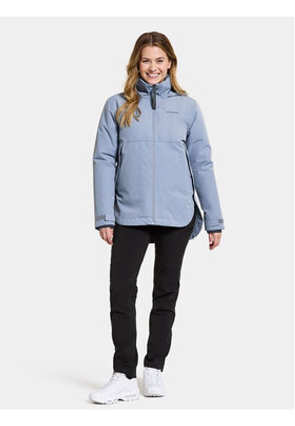 Didriksons Kurtka zimowa Jennie Wns Jkt 504822 Niebieski Regular Fit. Kolor: niebieski. Materiał: syntetyk. Sezon: zima