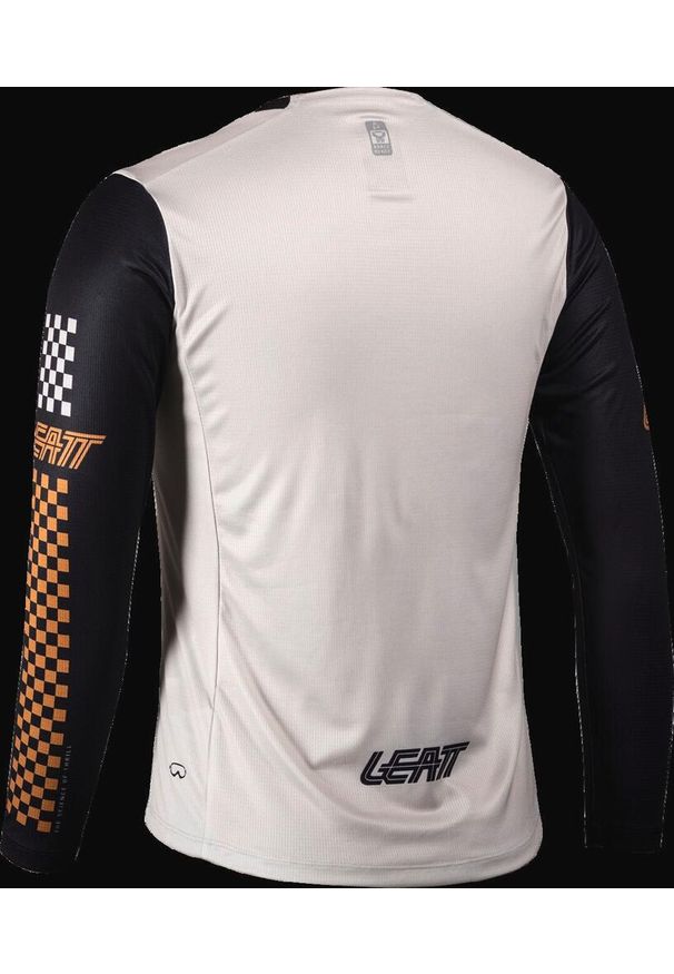 LEATT - Bluza rowerowa damska Leatt Jersey MTB Enduro 4.0. Kolor: biały. Materiał: jersey