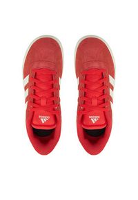 Adidas - adidas Sneakersy VL Court 3.0 JH8724 Czerwony. Kolor: czerwony. Materiał: skóra, zamsz #6