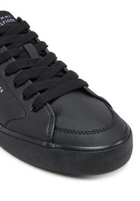 TOMMY HILFIGER - Tommy Hilfiger Sneakersy Core Corporate Vulc Leather FM0FM05399 Czarny. Kolor: czarny. Materiał: skóra