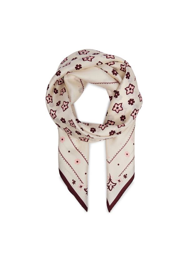 Coach Chusta jedwabna 29CEH36 Kremowy. Kolor: kremowy. Materiał: jedwab