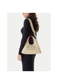 Karl Lagerfeld - Torebka KARL LAGERFELD. Kolor: beżowy #1