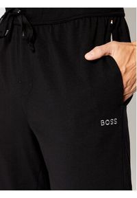 BOSS - Boss Spodnie dresowe Mix&Match 50469538 Czarny Regular Fit. Kolor: czarny. Materiał: bawełna, dresówka #5
