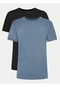 TOMMY HILFIGER - Tommy Hilfiger Komplet 2 t-shirtów UM0UM02762 Kolorowy Regular Fit. Materiał: bawełna. Wzór: kolorowy #1