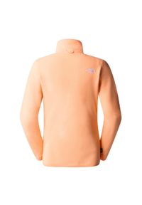 The North Face Polar 100 Glacier Fz Nf0A855Oo04. Kolor: pomarańczowy. Materiał: polar