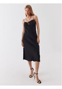 Calvin Klein Sukienka codzienna K20K205865 Czarny Regular Fit. Okazja: na co dzień. Kolor: czarny. Materiał: wiskoza. Typ sukienki: proste. Styl: casual #5