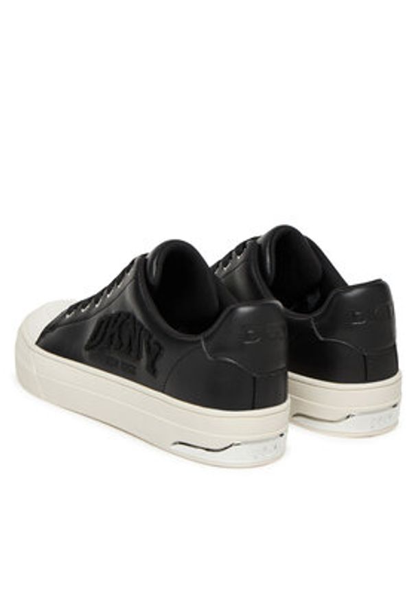 DKNY Trampki York K3511777 Czarny. Kolor: czarny. Materiał: skóra