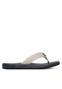 TOMMY HILFIGER - Tommy Hilfiger Japonki Molded Padded Hilfiger B Sandal FM0FM05901 Szary. Kolor: szary. Materiał: materiał #3