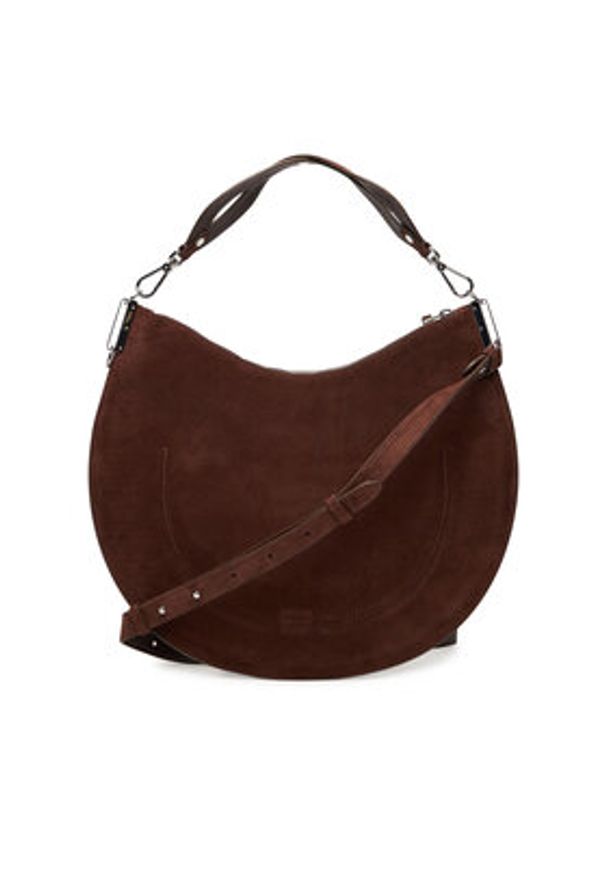 Coccinelle Torebka QKG Coccinellesunup Suede E1 QKG 13 01 01 Brązowy. Kolor: brązowy. Materiał: skórzane, zamszowe