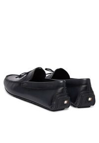 BOSS Mokasyny Noel 50557676 Granatowy. Kolor: niebieski. Materiał: skóra #6