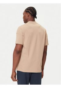 Adidas - adidas T-Shirt ALL SZN JX5083 Beżowy Loose Fit. Kolor: beżowy. Materiał: bawełna #5