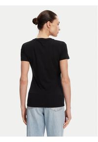Fracomina T-Shirt FP25ST3002J449N4 Czarny Regular Fit. Kolor: czarny. Materiał: bawełna