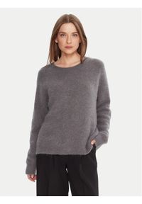 Kontatto Sweter 3M0863C Szary Relaxed Fit. Kolor: szary. Materiał: syntetyk