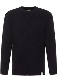 Mustang - MUSTANG Emil C Crew MĘSKI SWETER Dark Sapphire 1015801 4136 #4