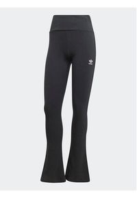 Adidas - adidas Spodnie materiałowe Essentials II8056 Czarny Flare Fit. Kolor: czarny. Materiał: bawełna