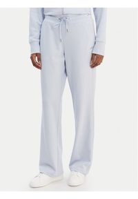 DKNY Sport Spodnie dresowe DP6P3794 Błękitny Regular Fit. Kolor: niebieski. Materiał: bawełna #1