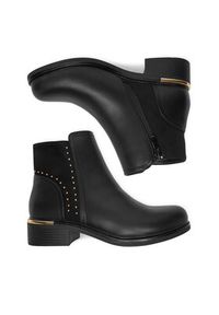 DeeZee Botki HX21055-38 Czarny. Kolor: czarny. Materiał: materiał #4