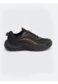 Big-Star - Sneakersy męskie czarne RR174559 906. Okazja: na co dzień. Kolor: czarny. Sport: turystyka piesza