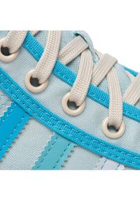 Adidas - adidas Trampki Nizza Platform Mid GX4604 Niebieski. Kolor: niebieski. Materiał: materiał. Obcas: na platformie #3