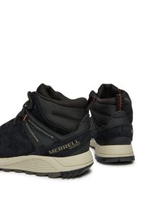 Merrell Trapery Wildwood Mid Ltr Wp J068027 Czarny. Kolor: czarny. Materiał: zamsz, skóra #3