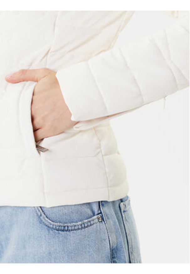 Guess Kurtka przejściowa W5YL13 WHDQ0 Écru Regular Fit. Materiał: syntetyk