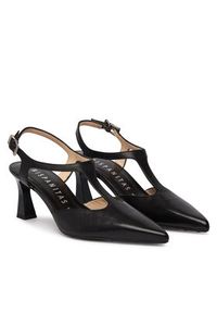 Hispanitas Czółenka HV264756 C007 Czarny. Kolor: czarny. Materiał: materiał #4