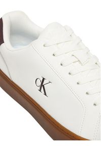 Calvin Klein Sneakersy Classic Cupsole Laceup Lth YM0YM01435 Biały. Kolor: biały. Materiał: skóra #2
