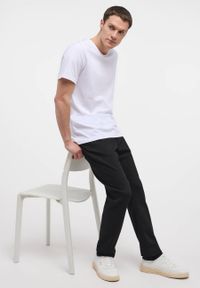 Męskie Spodnie Jeansowe Mustang Style Vegas Slim Denim Black 1014062 4000 906 #4