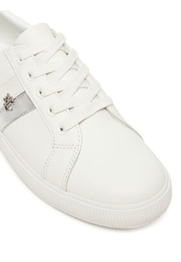 Lauren Ralph Lauren - LAUREN RALPH LAUREN Sneakersy Janson II 802979186001 Biały. Kolor: biały. Materiał: skóra
