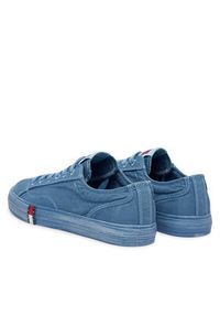 Tommy Jeans Tenisówki Archive Vulc Y2K Washed Canvas EN0EN02957 Niebieski. Kolor: niebieski. Materiał: materiał #5