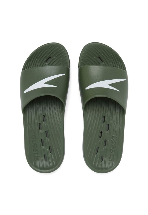 Klapki basenowe antypoślizgowe męskie Speedo Slide. Kolor: czarny. Styl: sportowy