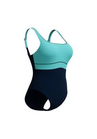 Strój kąpielowy jednoczęściowy damski na basen Speedo Shaping Eclipse. Kolor: niebieski