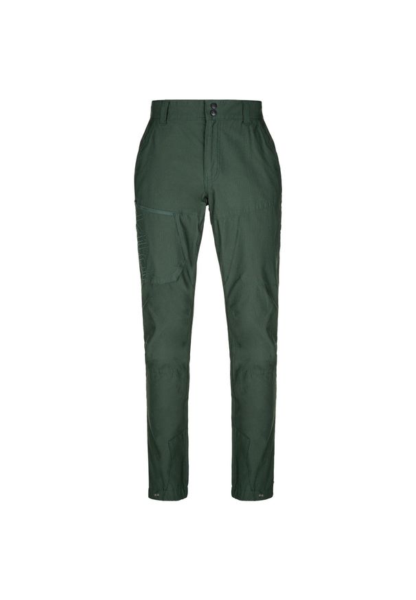 Męskie spodnie outdoorowe Kilpi JASPER-M. Kolor: zielony