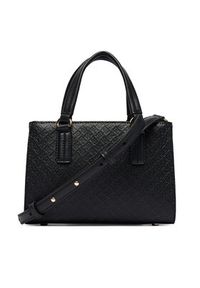 TOMMY HILFIGER - Tommy Hilfiger Torebka Th Daily Mini Tote Mono AW0AW18416 Czarny. Kolor: czarny. Materiał: skórzane #3