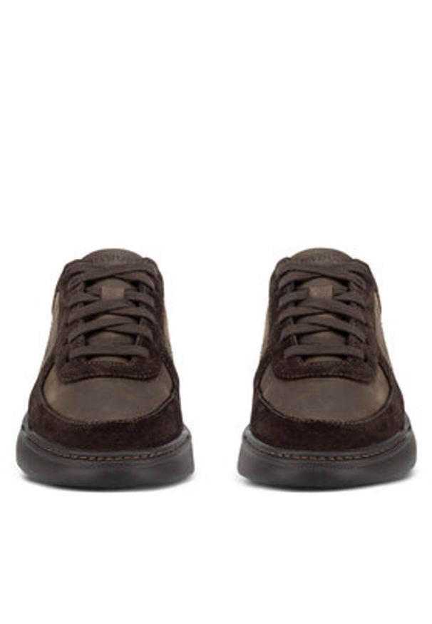 Badura Sneakersy BOZEMAN II-34 MI08 Brązowy. Kolor: brązowy. Materiał: skóra, zamsz