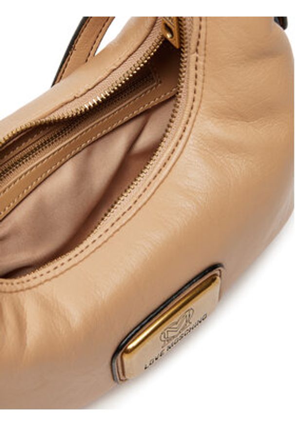 Love Moschino - LOVE MOSCHINO Torebka JC4273PP0LKB0106 Beżowy. Kolor: beżowy. Materiał: skórzane