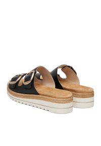 Remonte Klapki CEO-D0Q66-00 Czarny. Kolor: czarny. Materiał: skóra #5