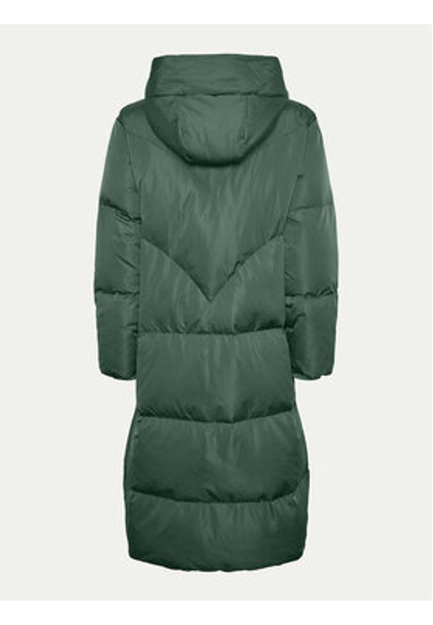 YAS Płaszcz zimowy 26030707 Zielony Regular Fit. Kolor: zielony. Materiał: syntetyk. Sezon: zima