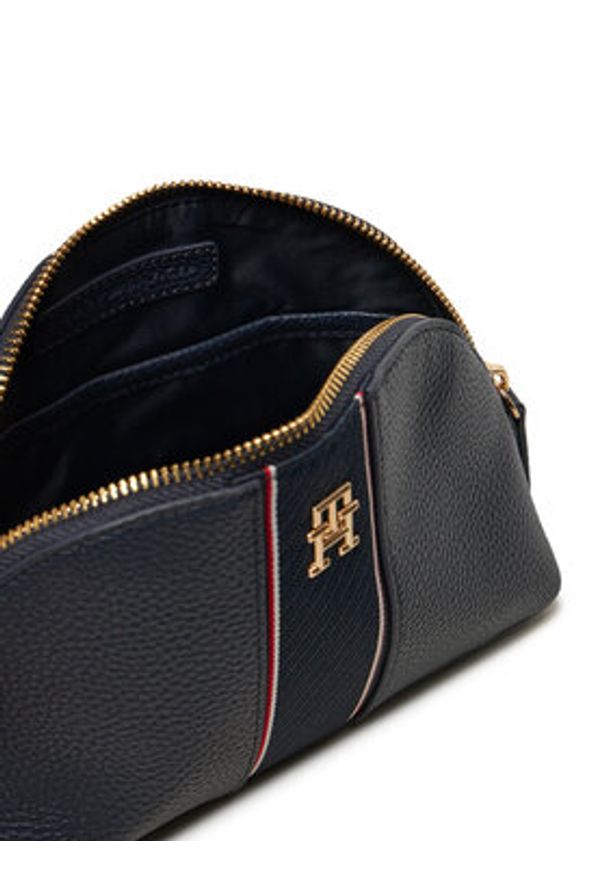 TOMMY HILFIGER - Tommy Hilfiger Kosmetyczka AW0AW16926 Niebieski. Kolor: niebieski. Materiał: skóra