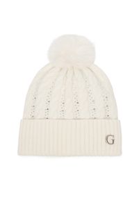 Czapka Guess. Kolor: biały #1