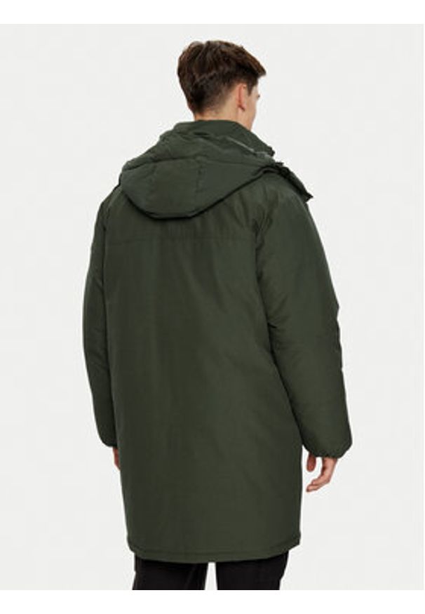 Alpha Industries Parka 148124 Zielony Regular Fit. Kolor: zielony. Materiał: syntetyk, bawełna