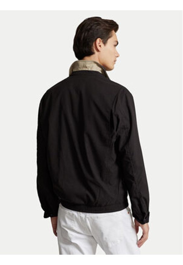 Polo Ralph Lauren Kurtka przejściowa 710548506003 Czarny Regular Fit. Typ kołnierza: polo. Kolor: czarny. Materiał: syntetyk