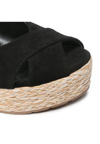 Jenny Fairy Espadryle TS5249-01 Czarny. Kolor: czarny. Materiał: materiał