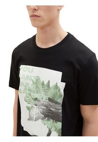Tom Tailor Denim T-Shirt 1035599 Czarny. Kolor: czarny. Materiał: denim #4